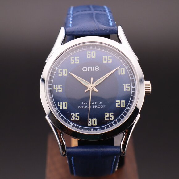 Oris Vintage Swiss 17 Jewels Hand-Wound Mechanical Men's Watch  - FREE SHIPPING - Picture 3 of 12